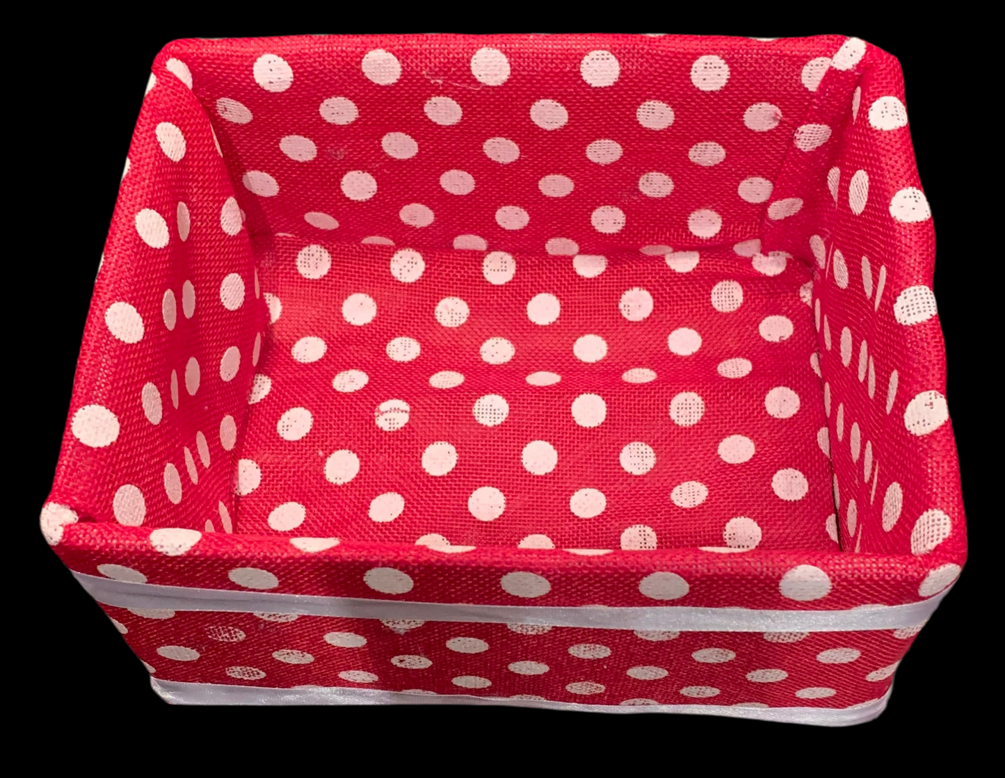 Glam red baskets