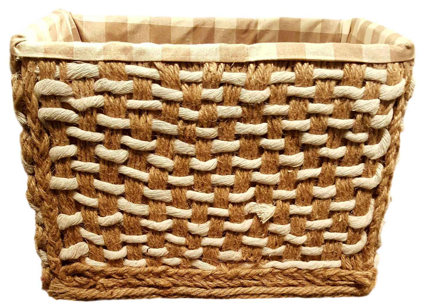 Country style braided 1 basket