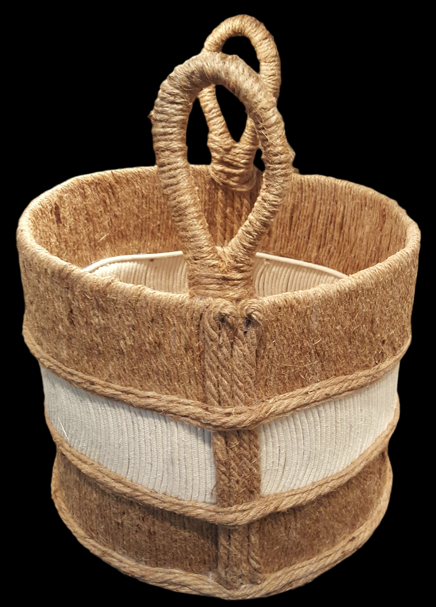 Fancy jute basket