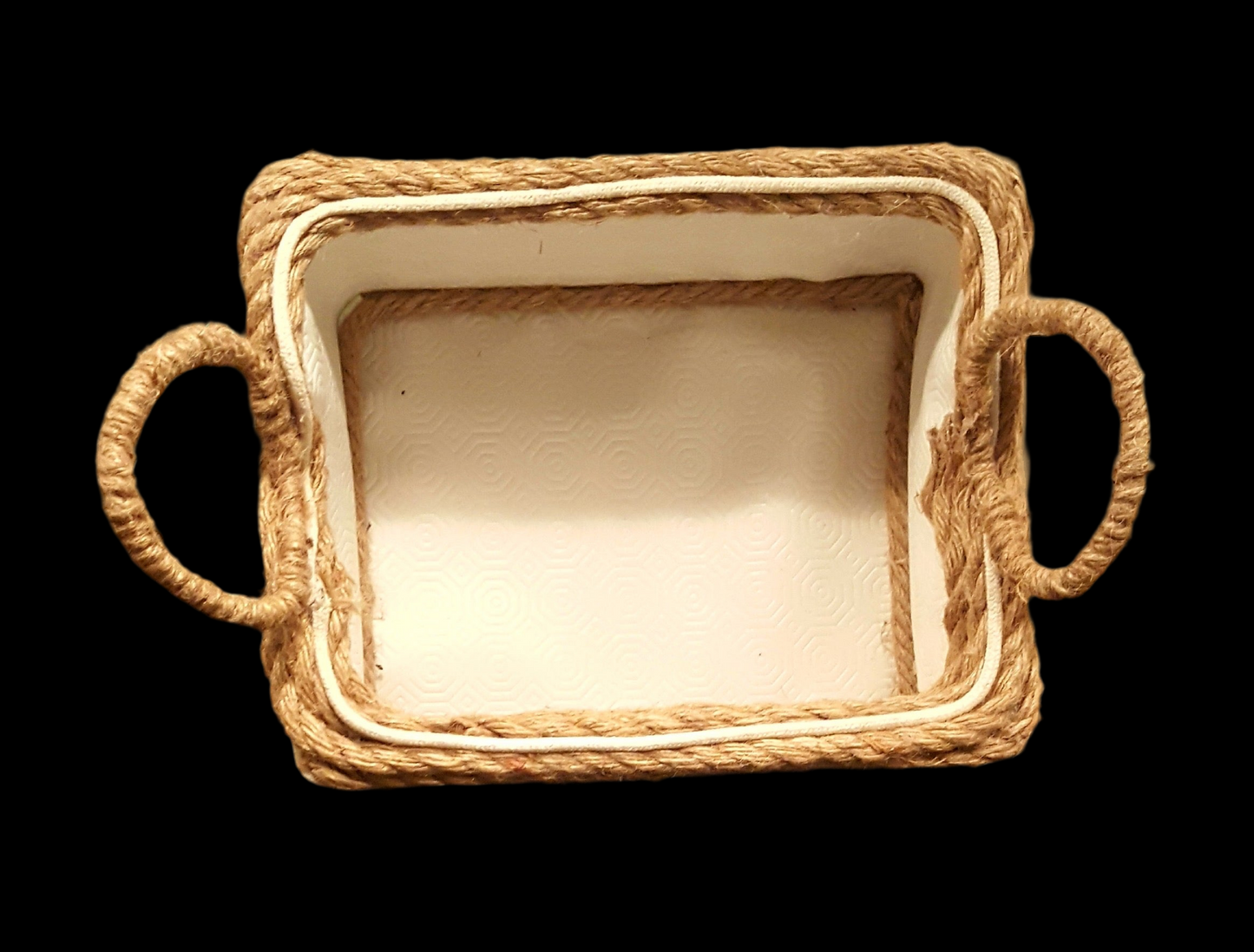 Elegant rustic basket