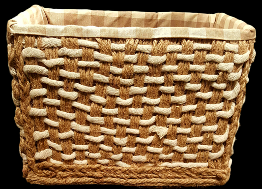 Country style braided 1 basket