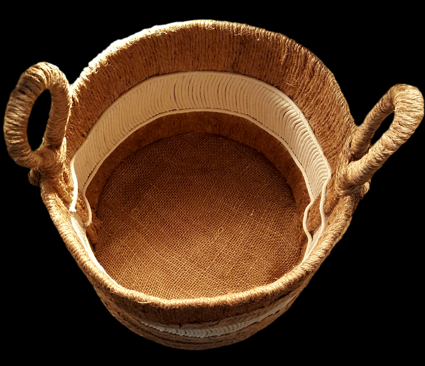 Fancy jute basket