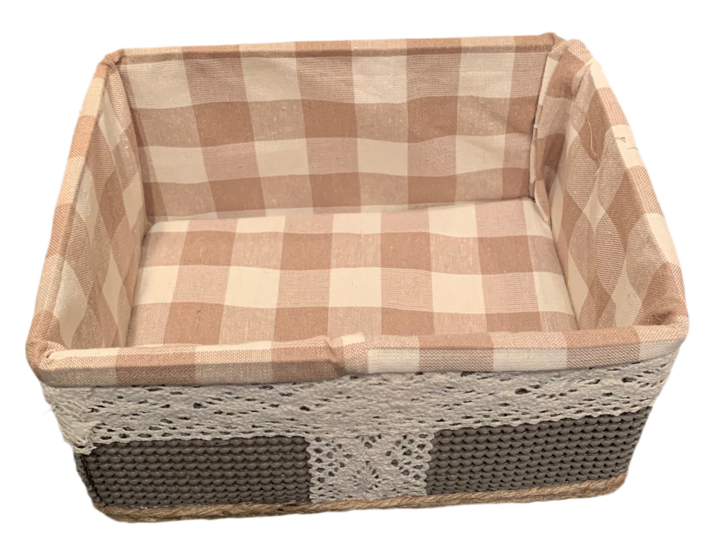 Coquette grey basket