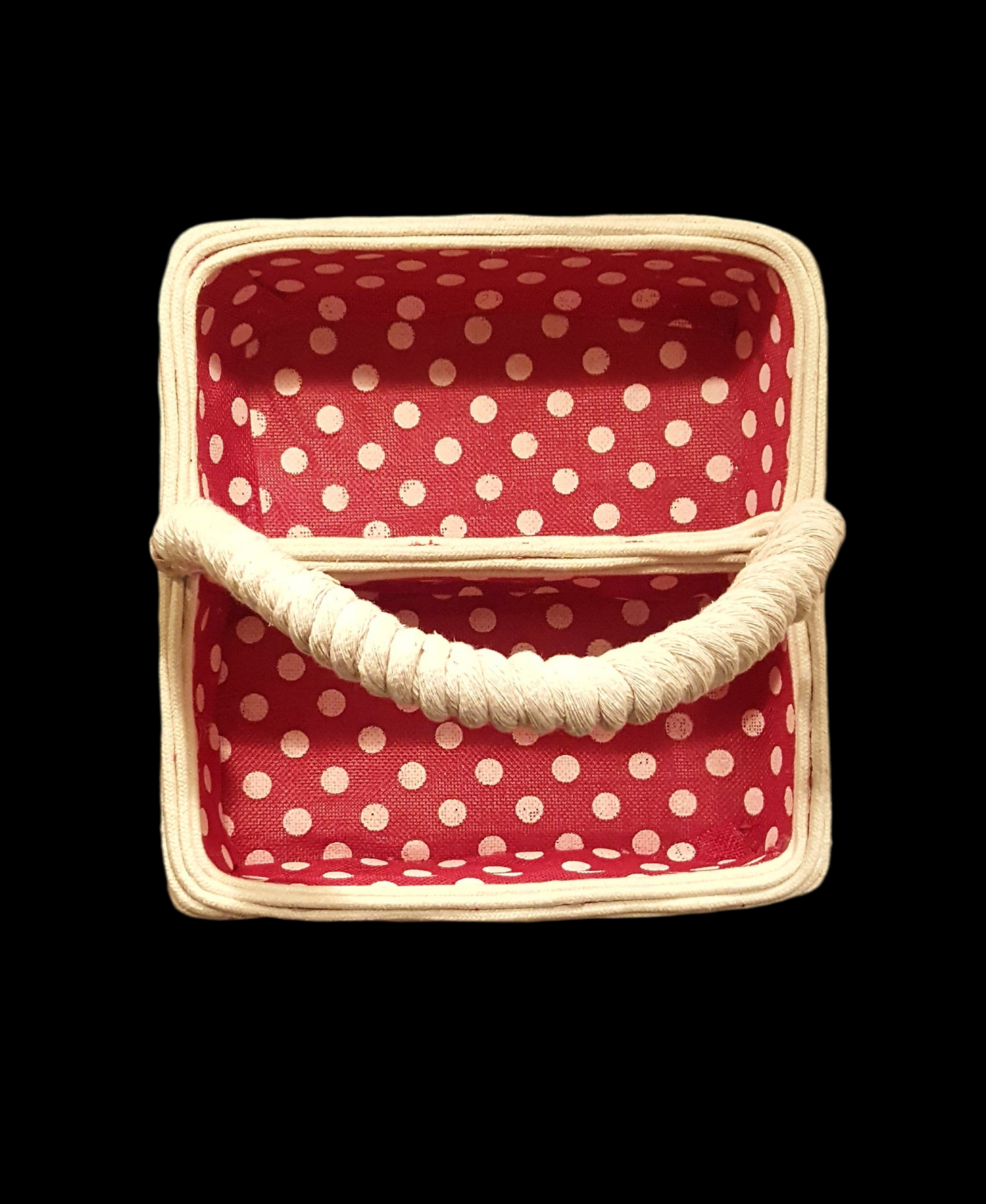 Red dot basket