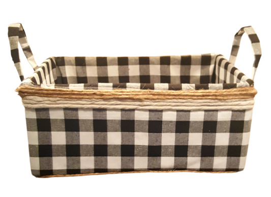 Gothic fabric basket