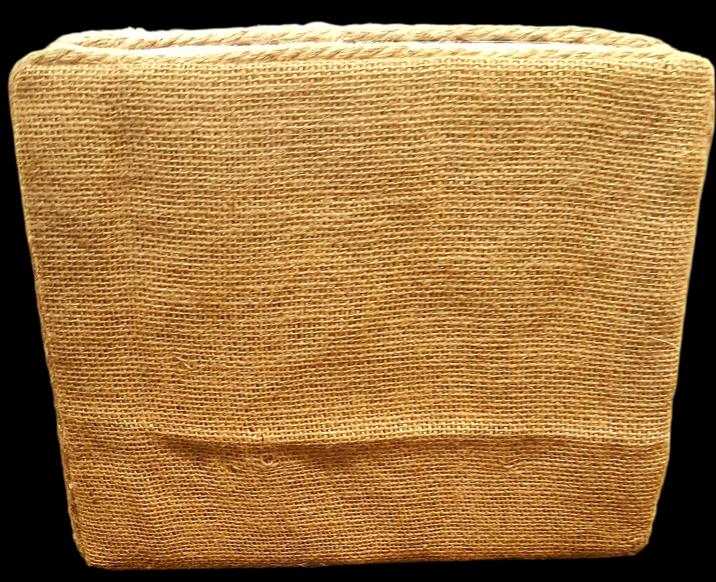 Gothic fabric/jute basket