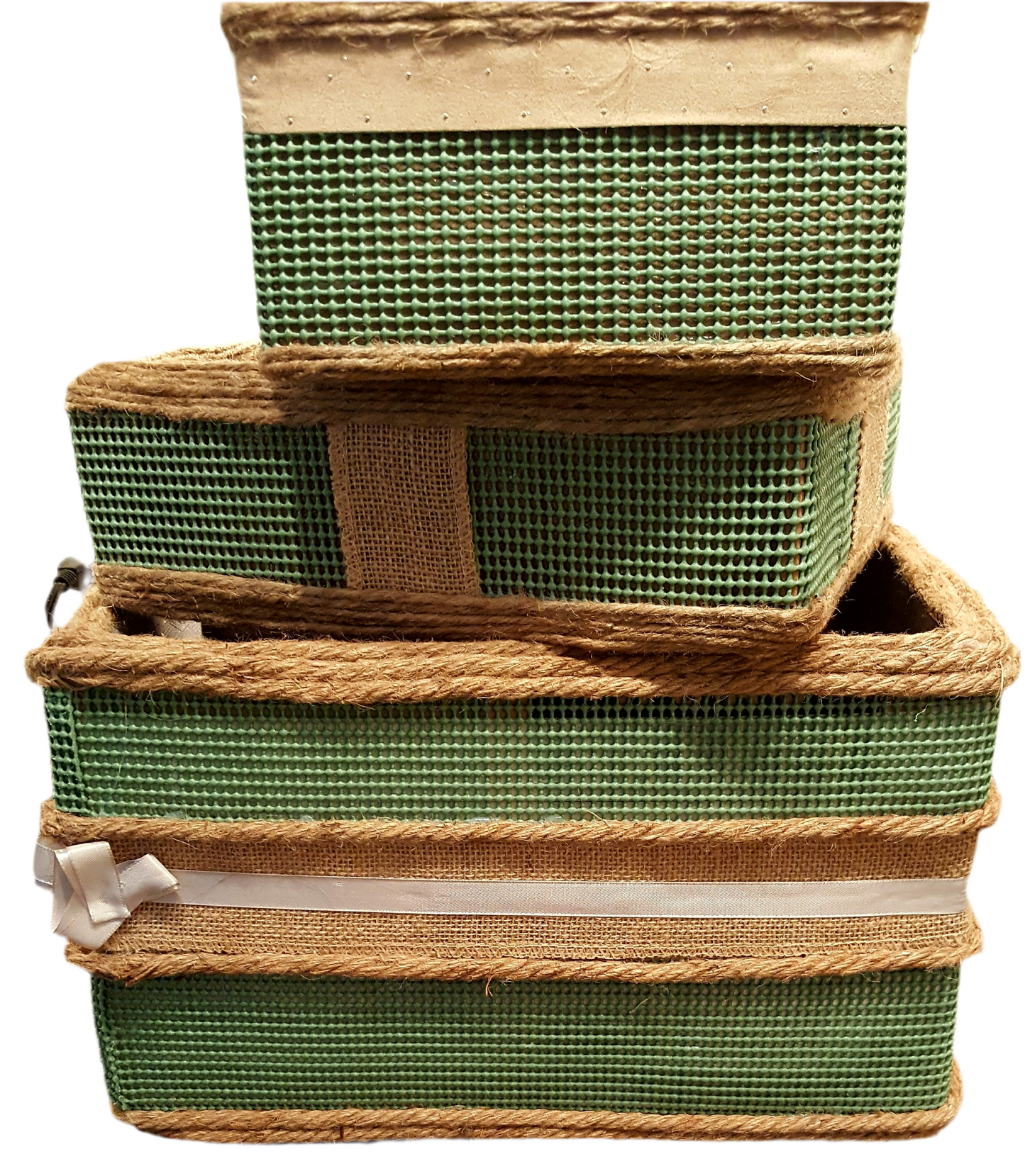 Twists Green Baskets