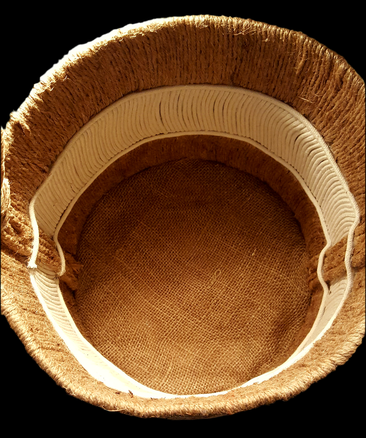 Fancy jute basket